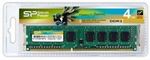 DDR3 4096Mb Silicon Power (SP004GBLTU160V02) 1600MHz, PC3-12800, CL9, (9-9-9-24), 1.5V, (Kit:1x4096MB)