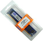 DDR3 1024Mb GOODRAM (GR1333D364L9/1G) 1333MHz, PC3-10600, CL9, (9-9-9-24), 1.5V