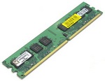 DDR3 1024Mb Kingston (KVR1333D3N9/1G) 1333MHz, PC3-10600, CL9, (9-9-9-24), 1.5V, ValueRAM