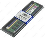 DDR3 2048Mb Kingston (KVR1333D3N9/2G / KVR1333D3S8N9/2G) 1333MHz, PC3-10600, CL9, (9-9-9-24), 1.5V, ValueRAM