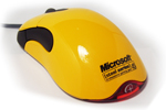 Microsoft IntelliMouse 1.1a mod SS yellow